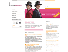 Tablet Screenshot of modamanifesto.com